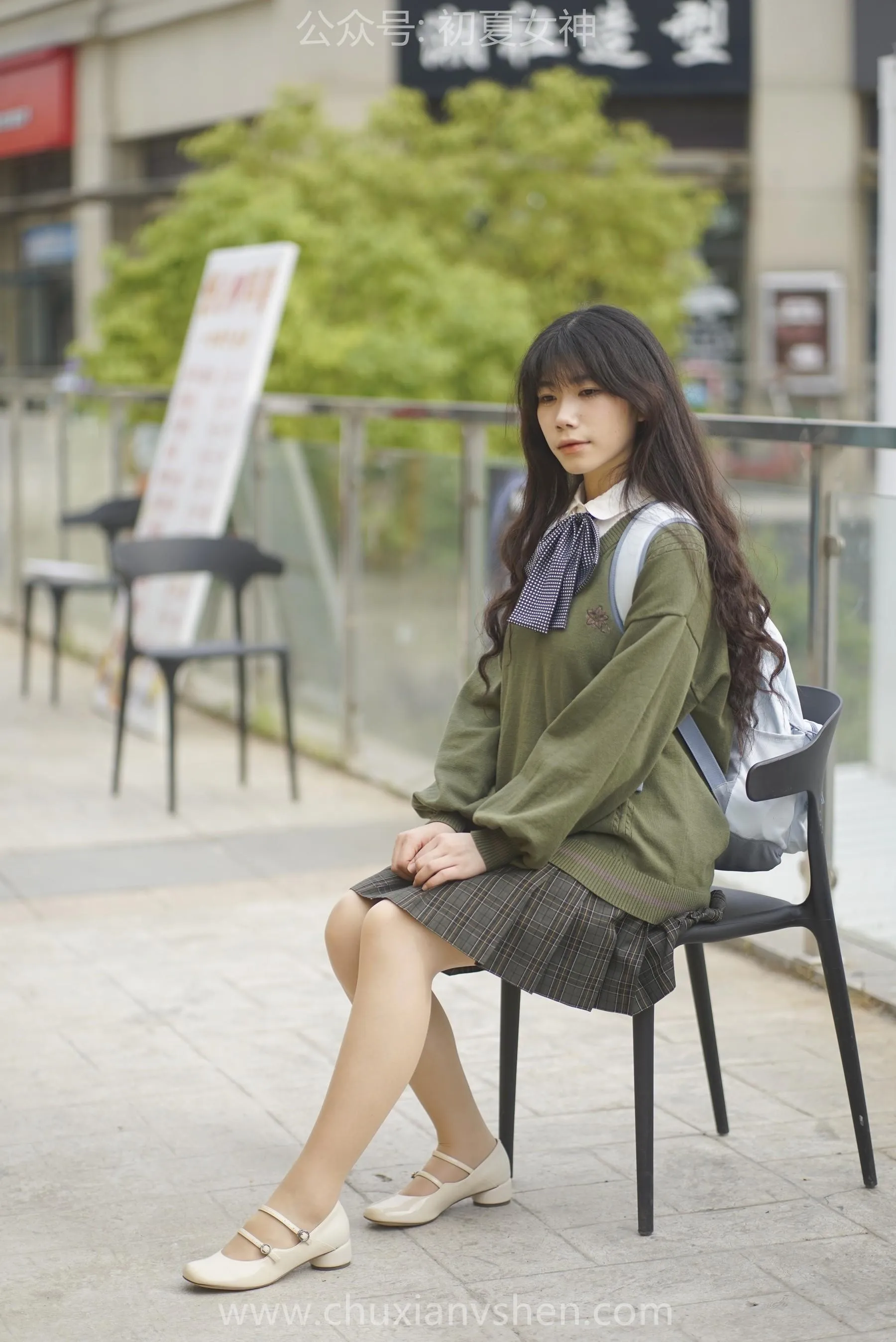 初夏女神 NO.064 欢欢 新晋学妹-学妹的一天 [164P]插图4